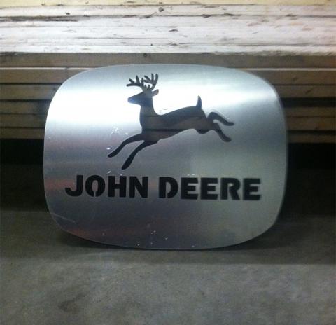 John Deere Logo custom sign
